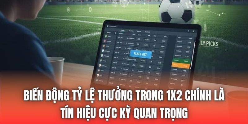Biến động tỷ lệ thưởng trong 1x2 chính là tín hiệu cực kỳ quan trọng